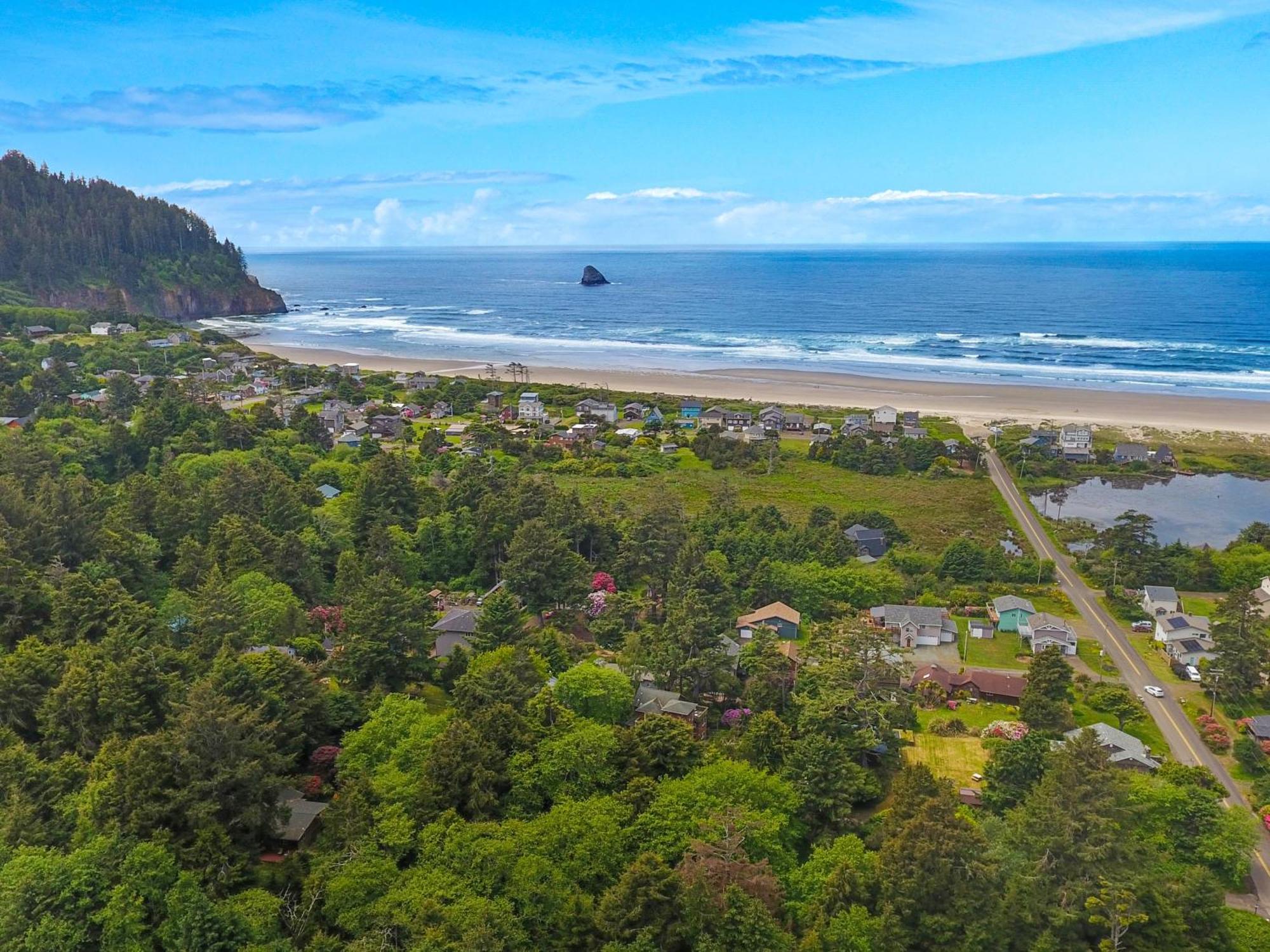 Woods Waves: Luxury Coast Cabin King Beds Pets Тилламук Экстерьер фото